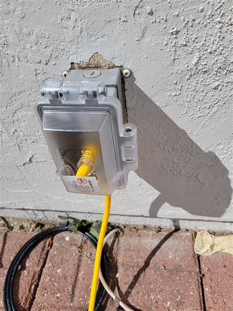 electrical box through stucco|exterior outlet box for stucco.